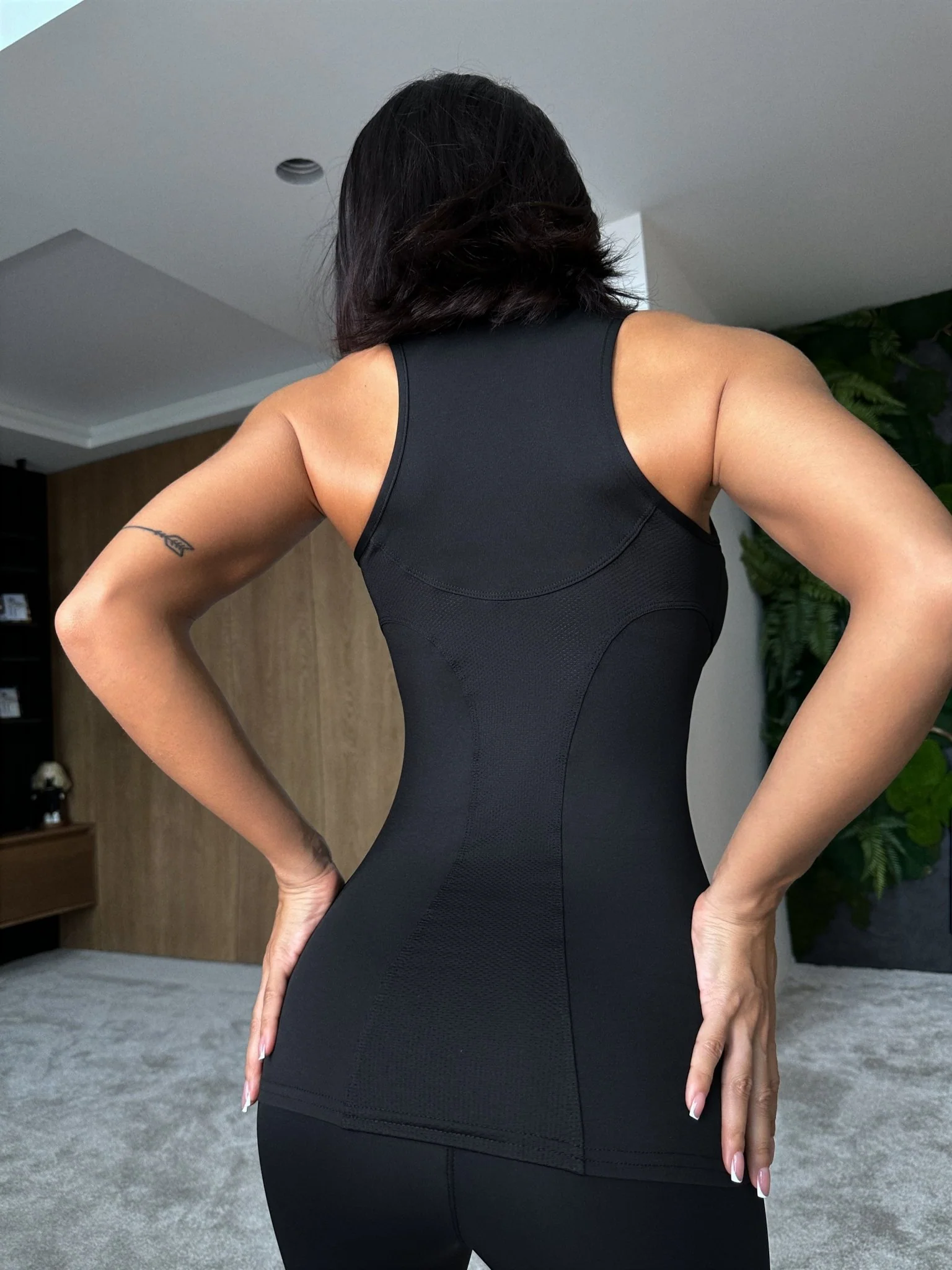 Tank Top Athletic Black - Image 2