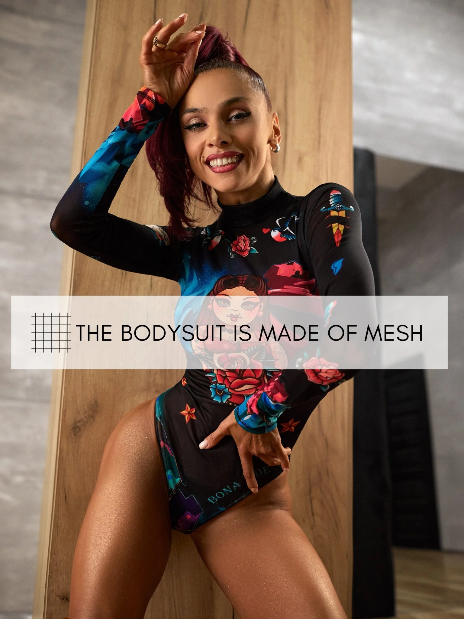 Bodysuit Pin-Up Girl - Image 5