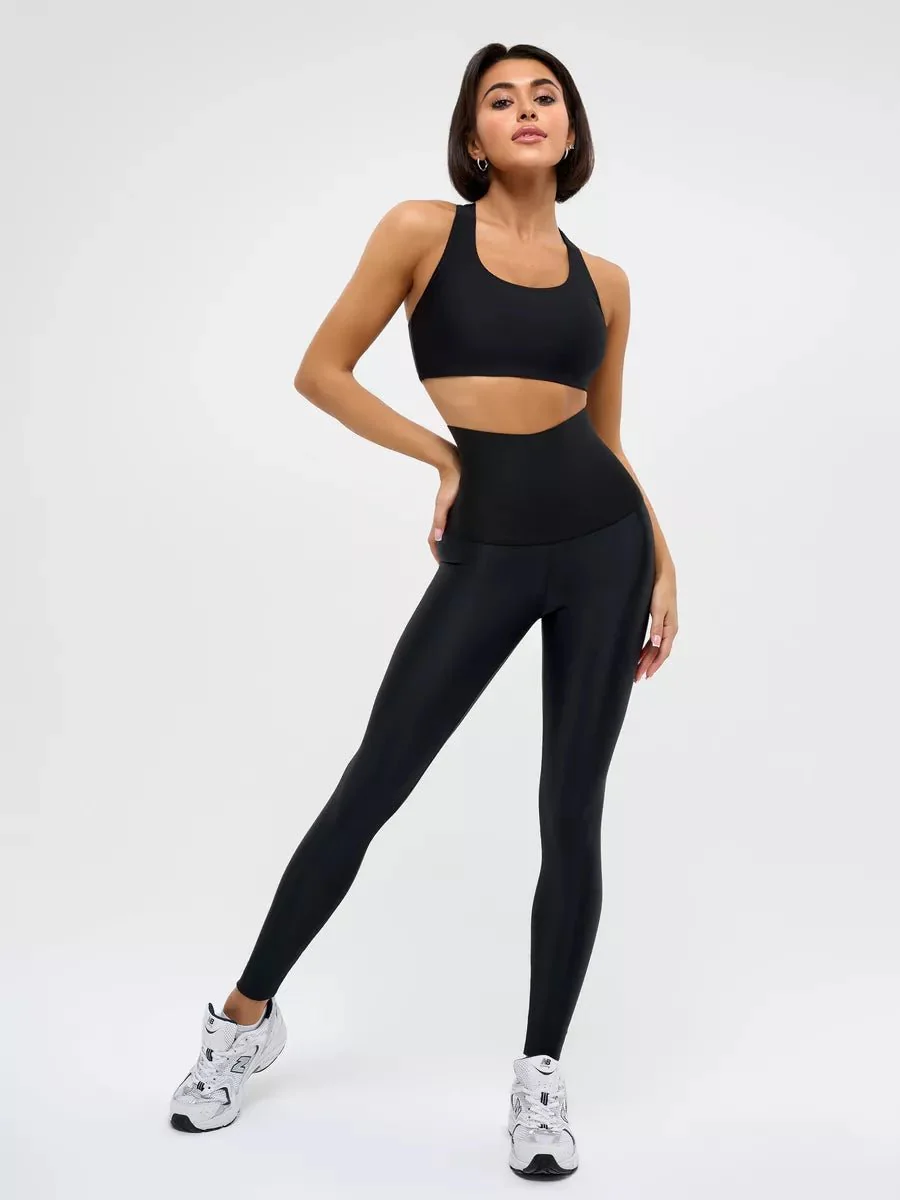 Leggings Bona Compressed Black - Image 11