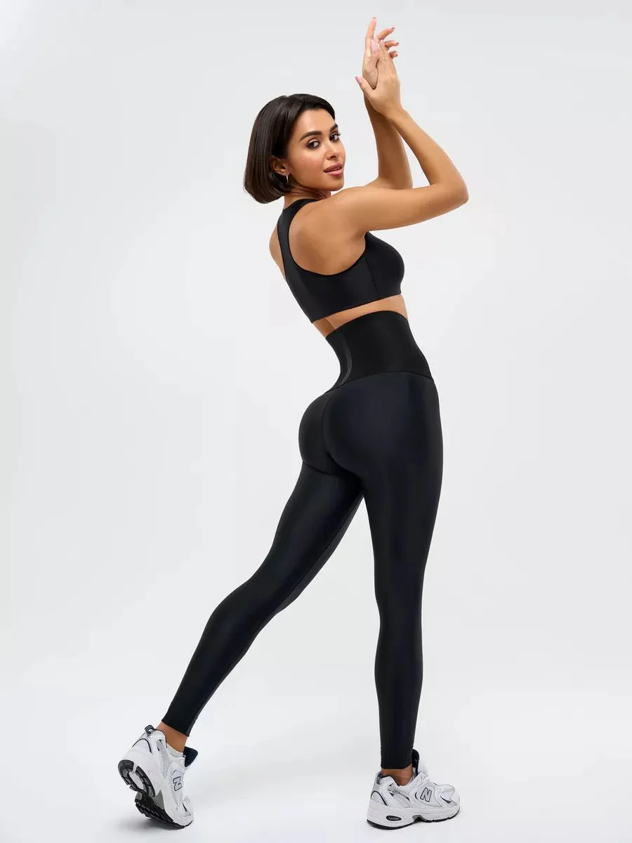 Leggings Bona Compressed Black - Image 12