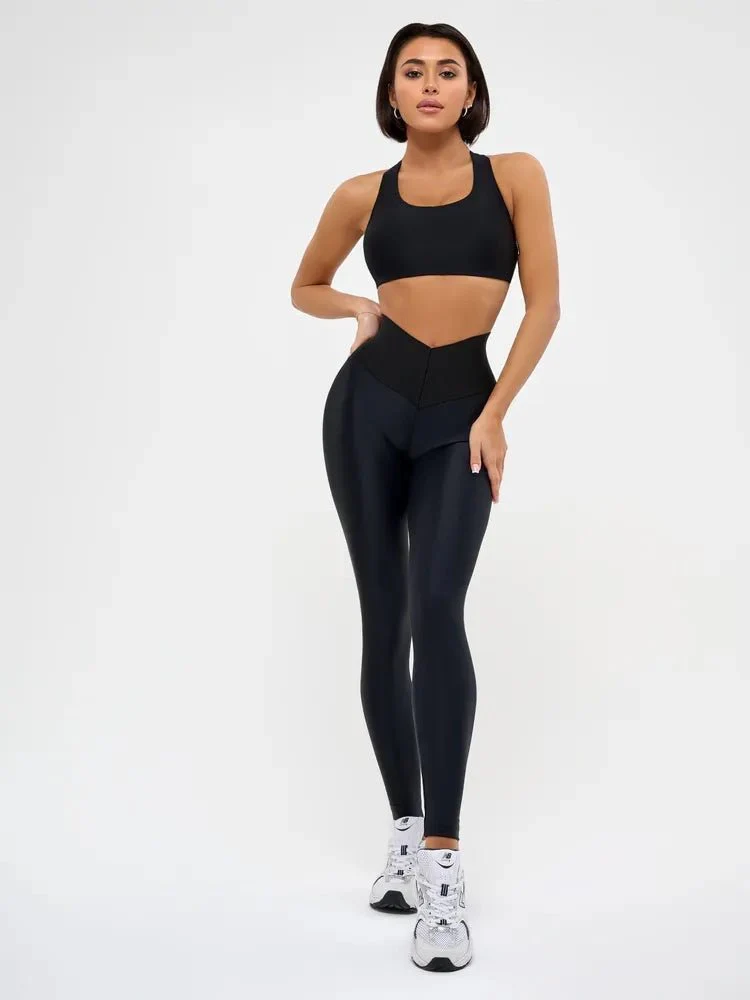Leggings Bona Corsage Black - Image 9