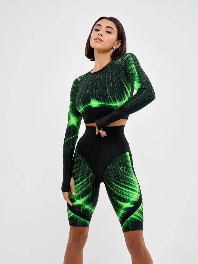 Shorts Bona Cycling Extra Sex Push-up Corsage Matrix - Image 4