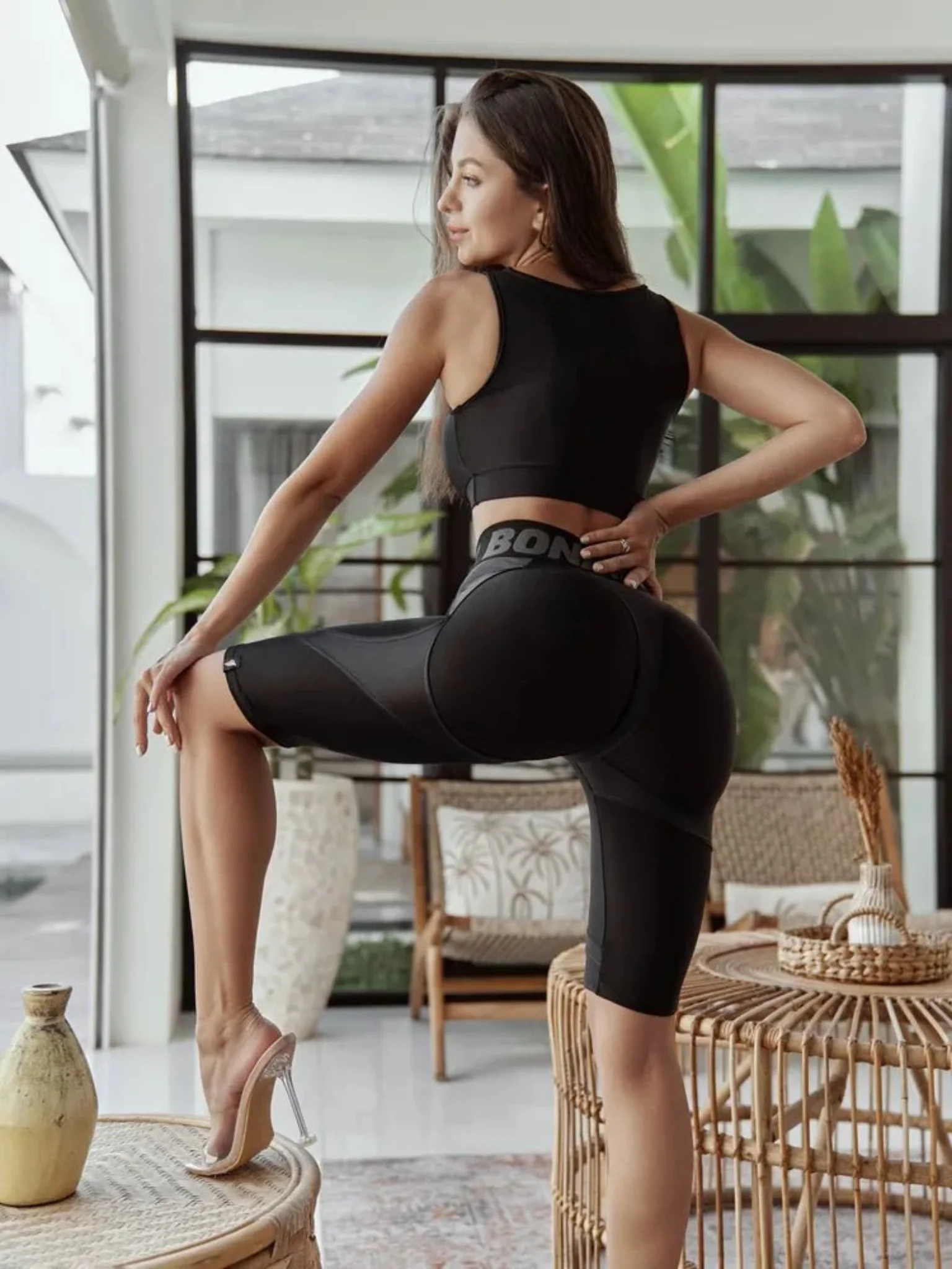 Shorts Bona Cycling Extra Sex-Push Up LYC Black - Image 12