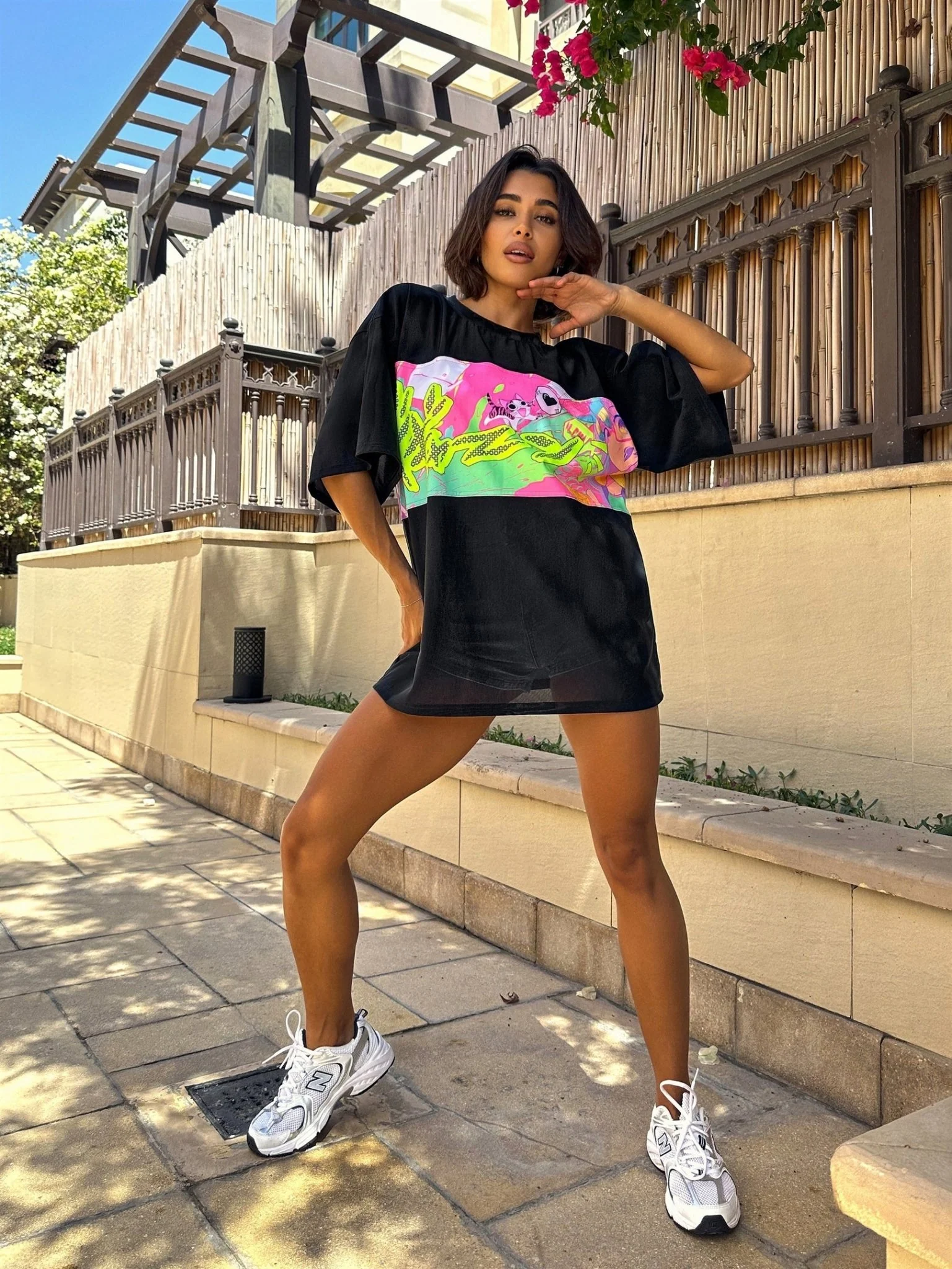 Oversize T-shirt Anime - One size - Image 5