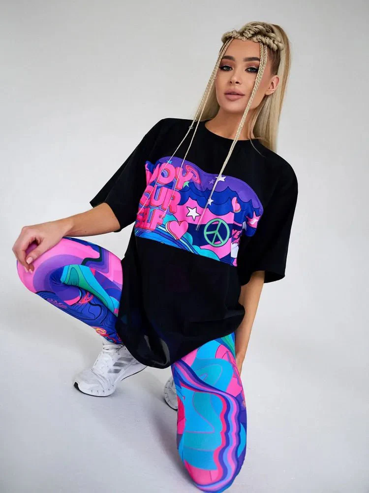 Oversize T-shirt Girl Power - One size - Image 7