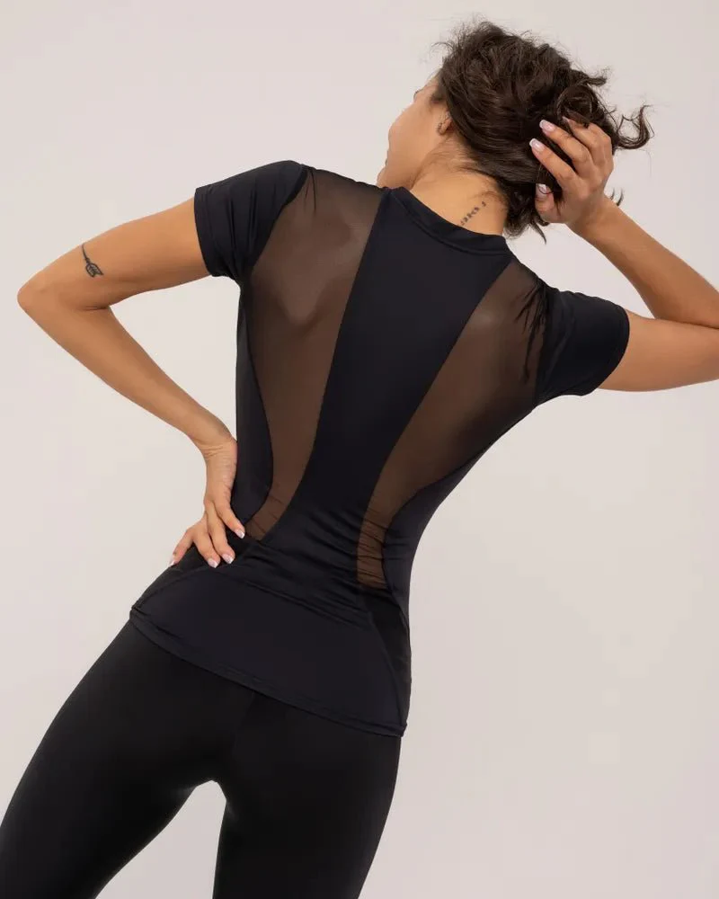 T-Shirt Move Up Black - Image 13