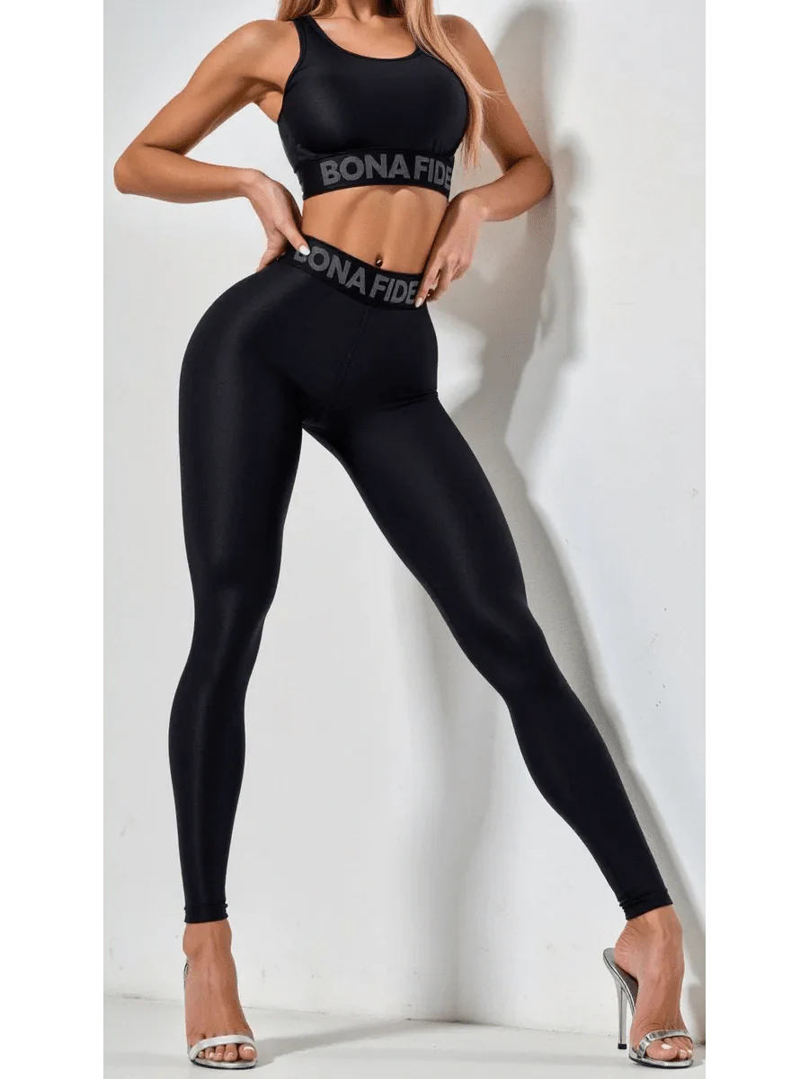 Leggings Bona GoldStandard Black - Image 10