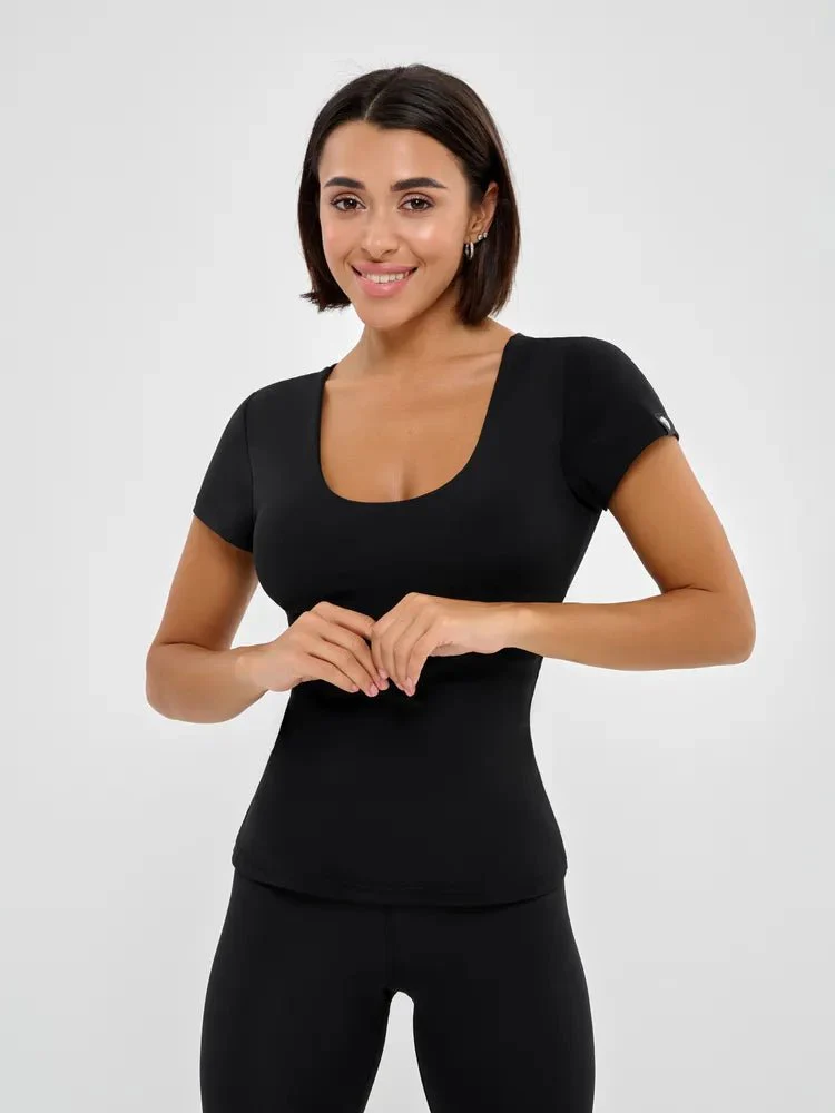 Bra T-Shirt Black - Image 13