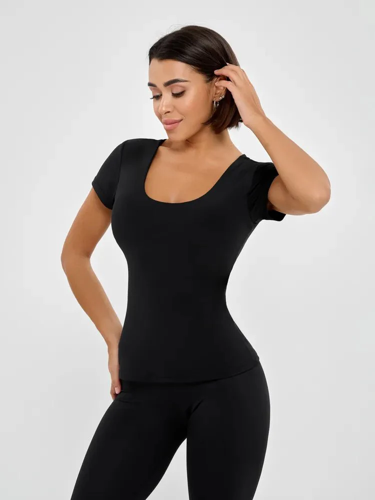 Bra T-Shirt Black - Image 15