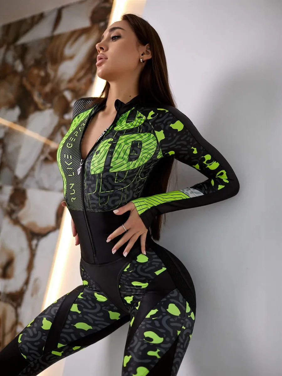 Jumpsuit ComeBase Run Like Gepard Lime - Image 8