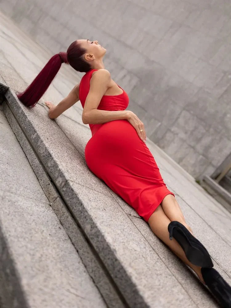 Dress Miami long Red - Image 12