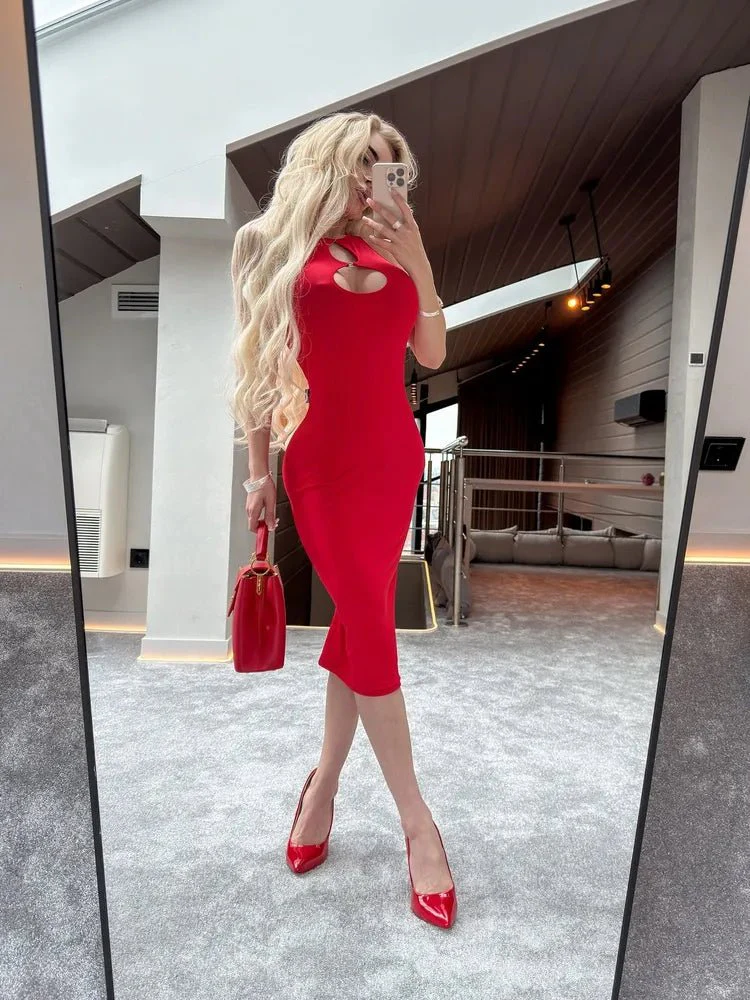 Dress Miami long Red - Image 5