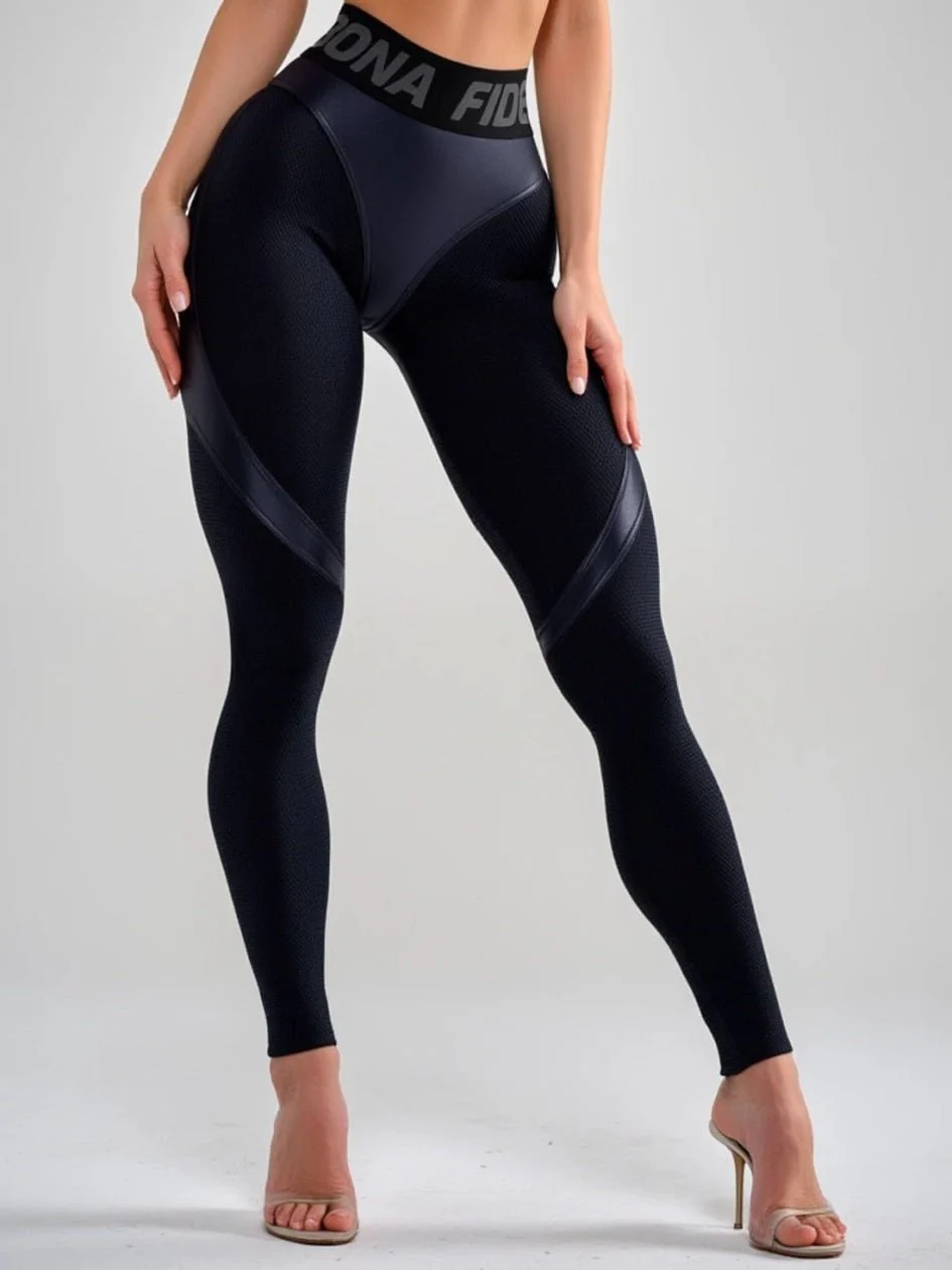 Leggings Extra Sex Push-Up Black Skin - Image 4