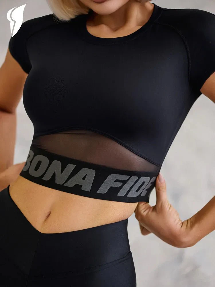 Workout Top Hi-Tech Shirt Black - Image 8