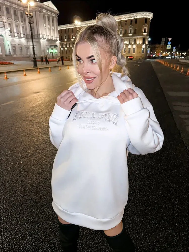 Hoody Bona Hoody White - Image 5