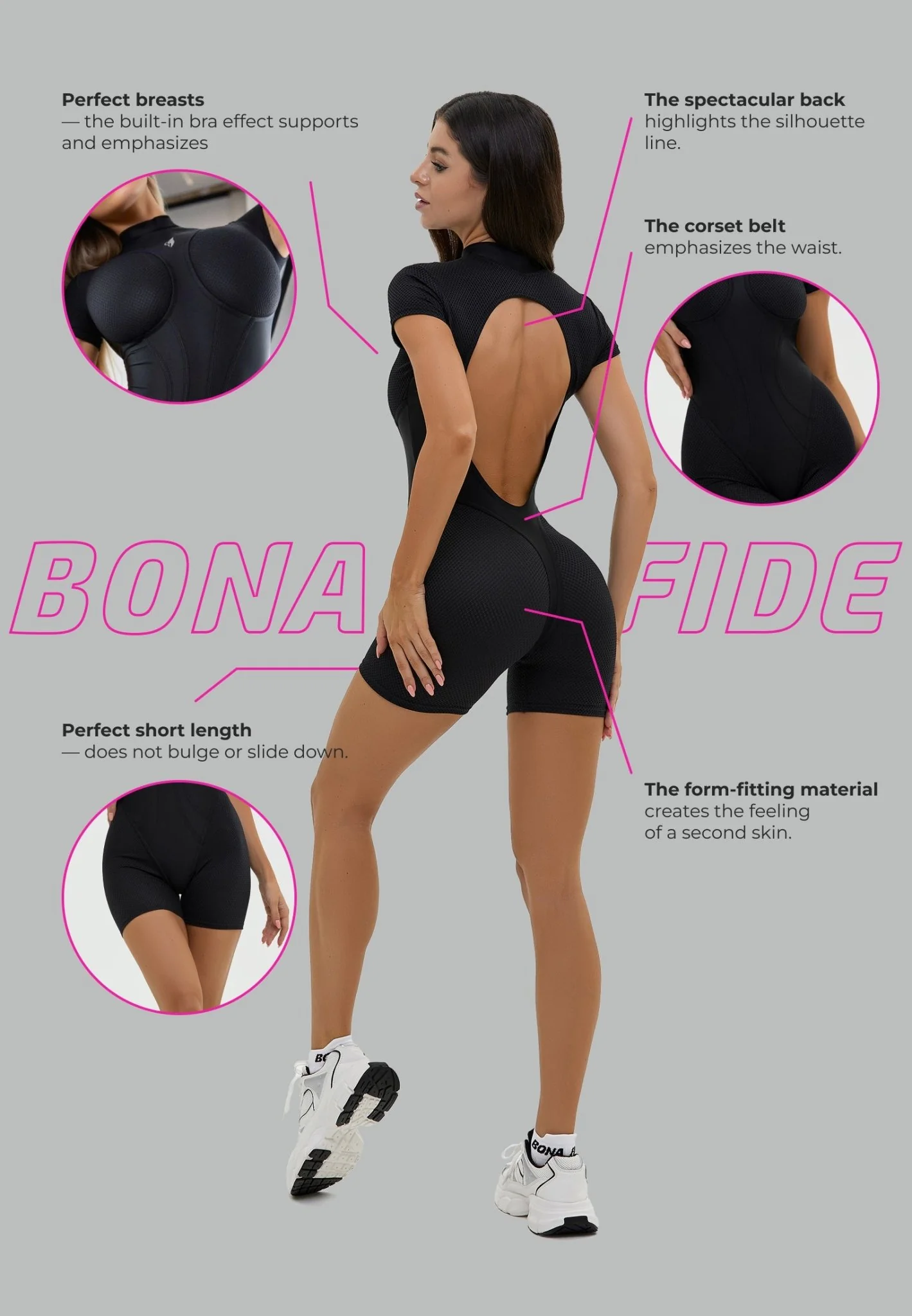 Jumpsuit Extra Sexy Back Black - Image 6