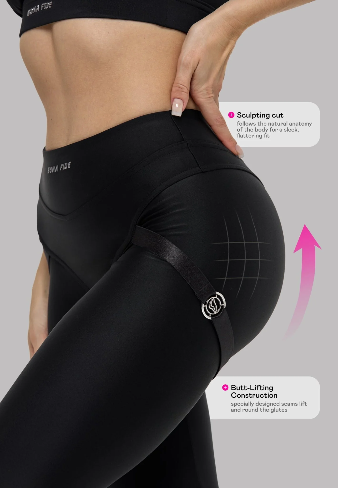 Tease Leggings Black - Image 5