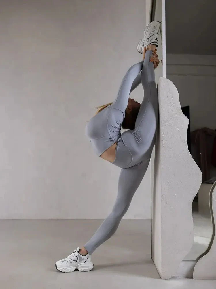 Leggings Bona Base Light Gray - Image 10