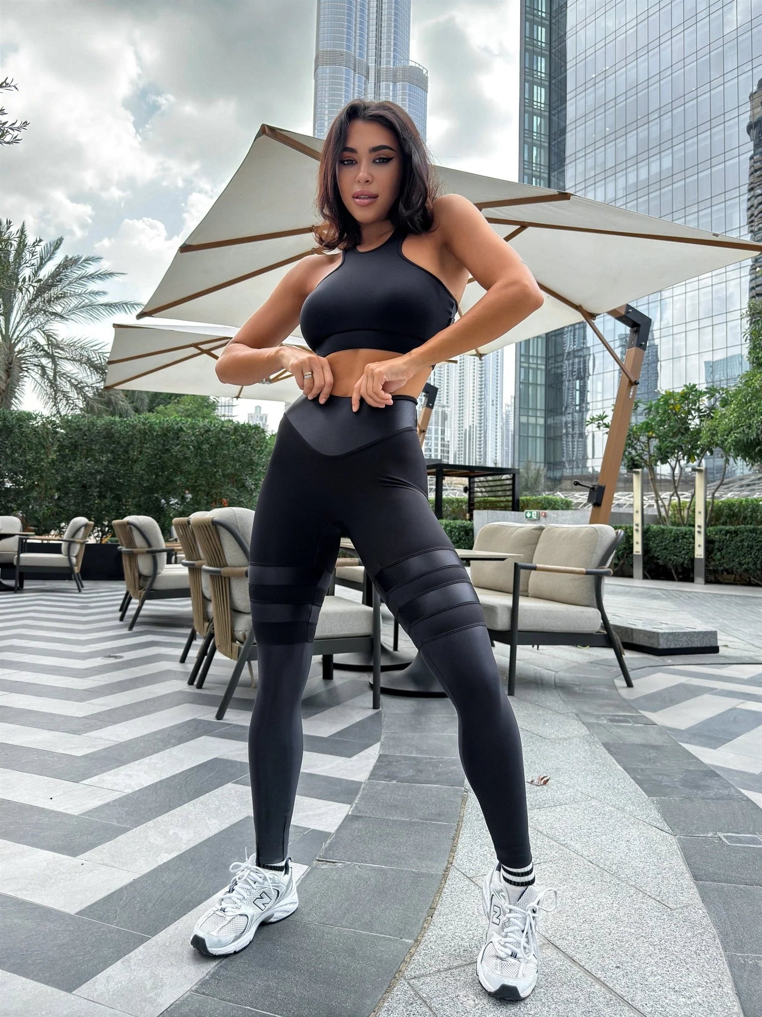 Leggings Bona Beauty OMG Black - Image 6