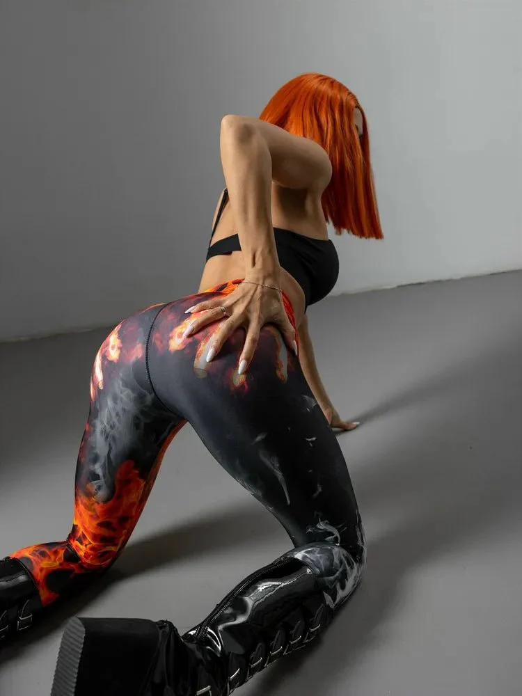Leggings Bona Classic Fire Touch - Image 14