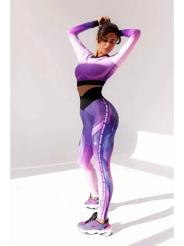 Leggings Bona Corsage Equalizer fuchsia - Image 13