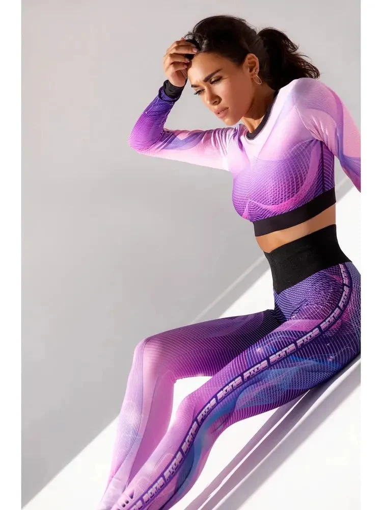 Leggings Bona Corsage Equalizer fuchsia - Image 19