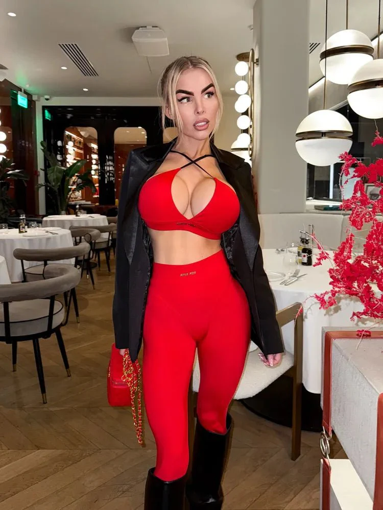Leggings Magnetic Red - Image 11