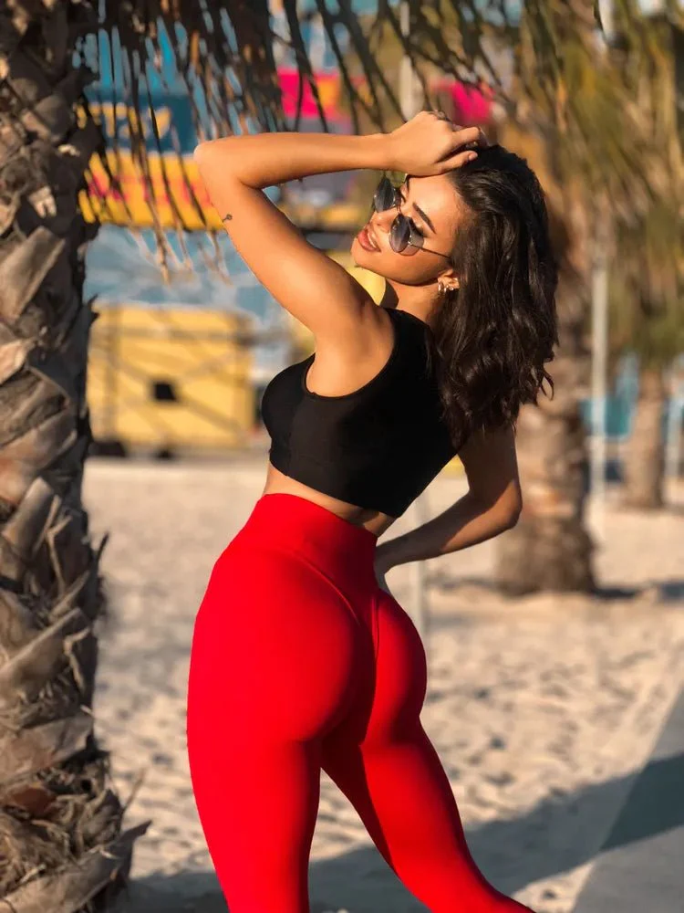 Leggings Magnetic Red - Image 9