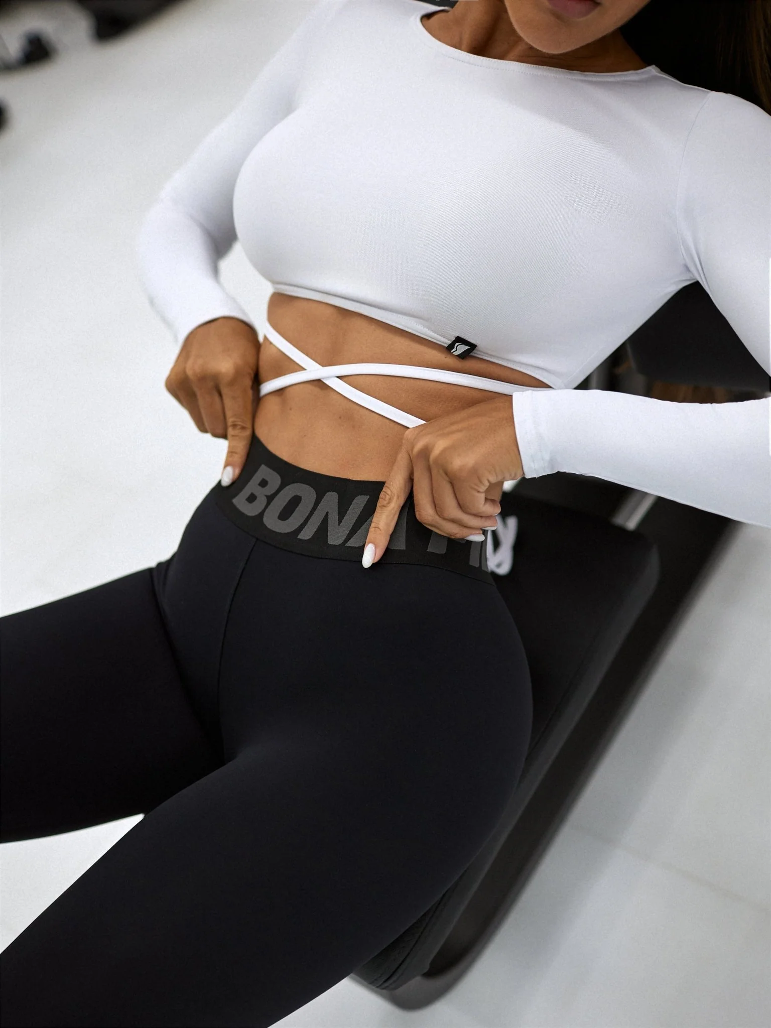 Workout Top Mini Rash X White - Image 5