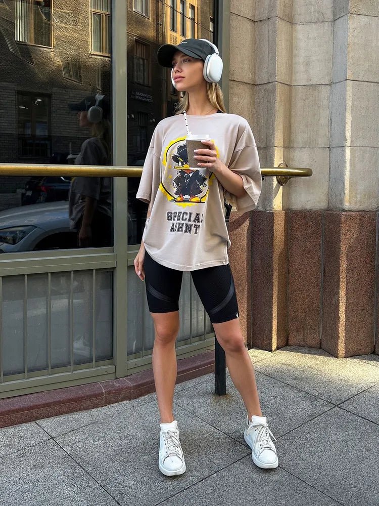 Oversize T-shirt Agent Duck - One size - Image 10