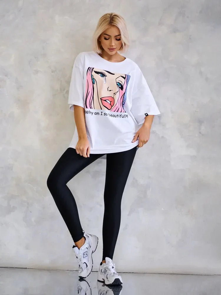 Oversize T-shirt Beautiful - Image 9