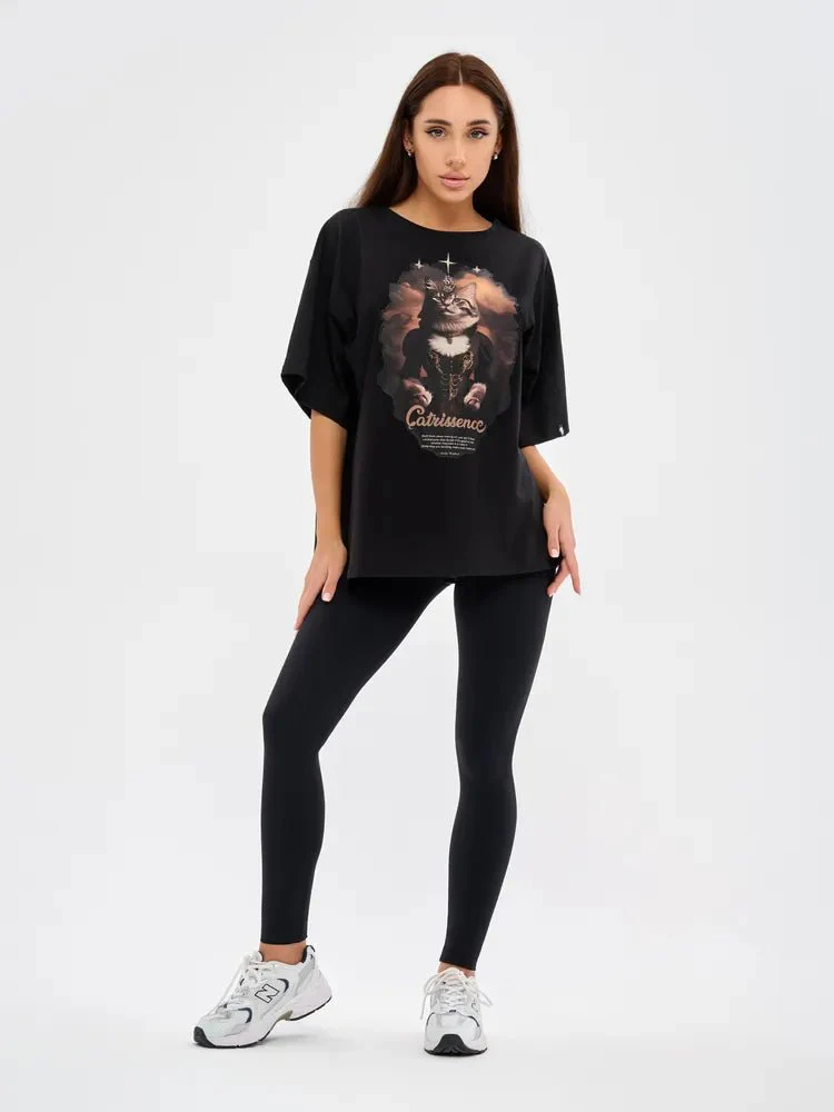 Oversize T-shirt Catrissence - One Size - Image 14