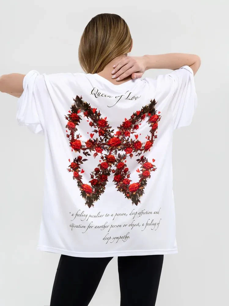 Oversize T-shirt Queen of Love - One size - Image 11