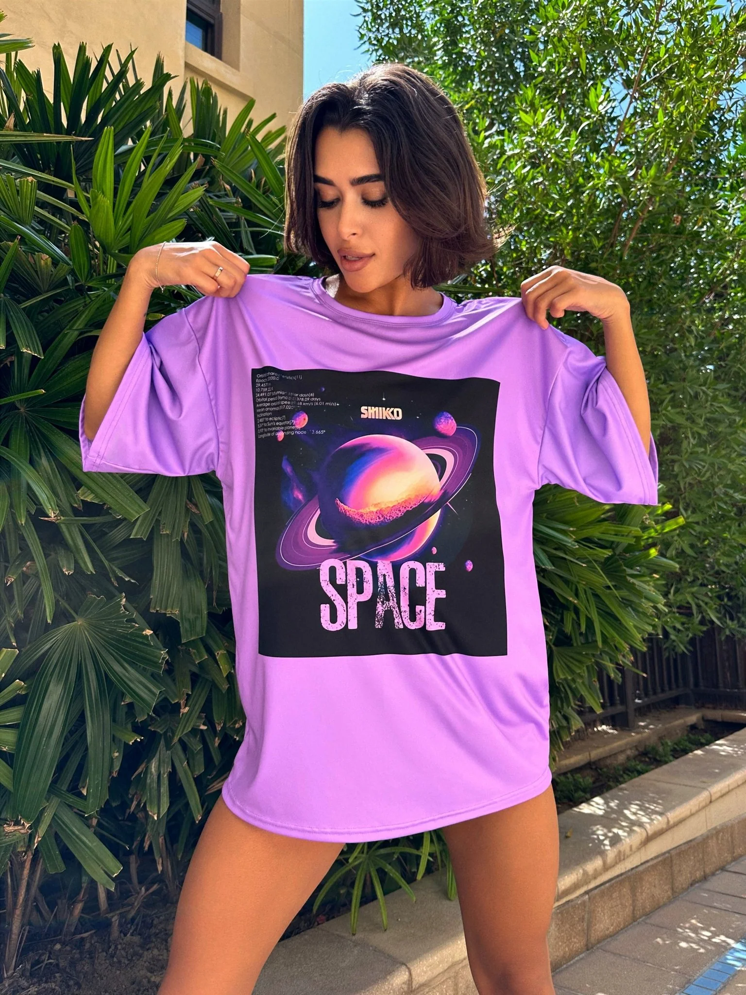 Oversize T-shirt Saturn - One Size - Image 5