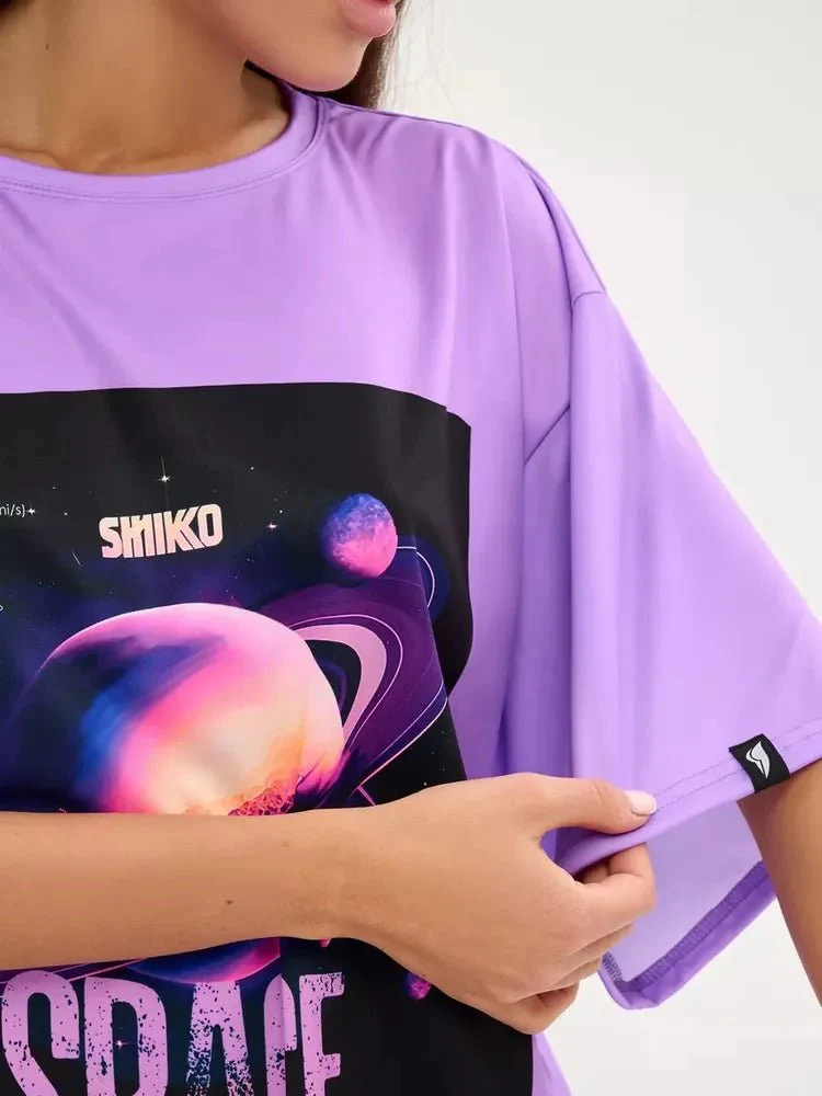 Oversize T-shirt Saturn - One Size - Image 8