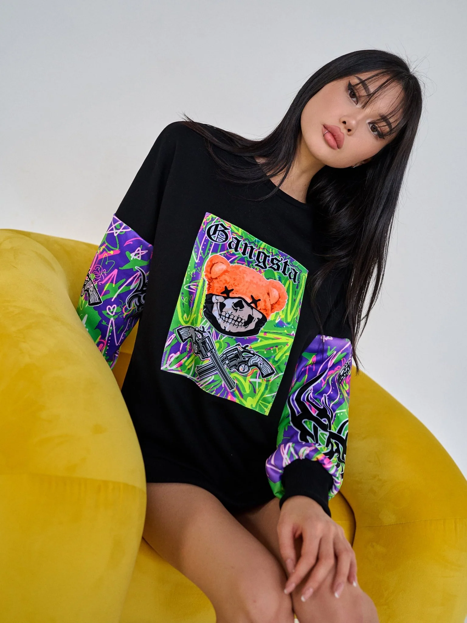 Sweatshirt PIC-shirt Gangsta - Image 9