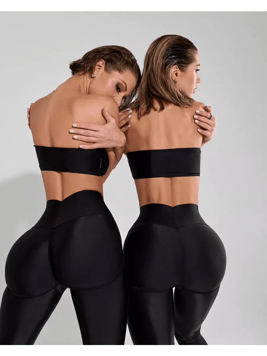 Leggings Push-Up Corsage Black - Image 8