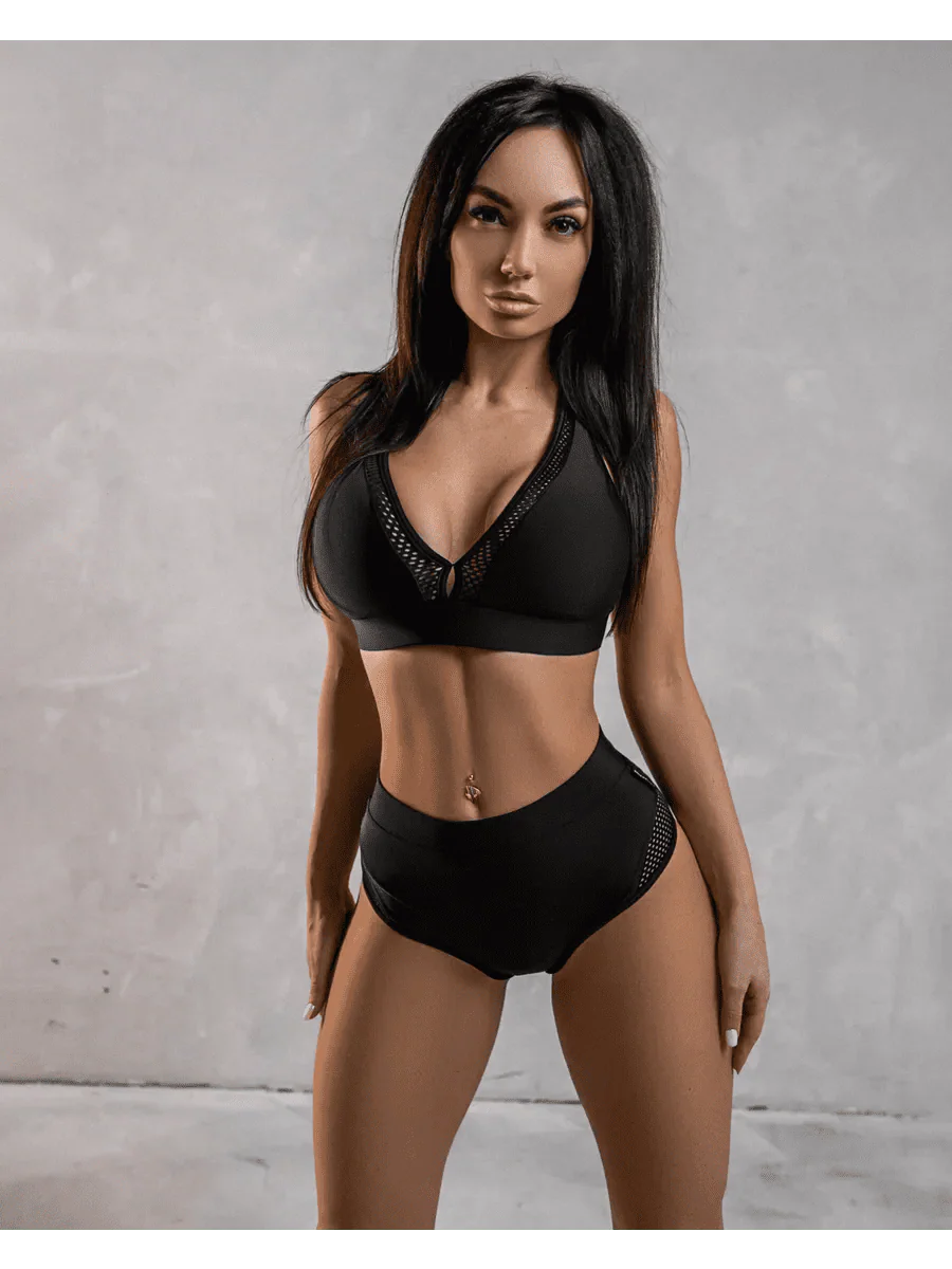 Bikini Scandal Swim Suit Black - Image 12
