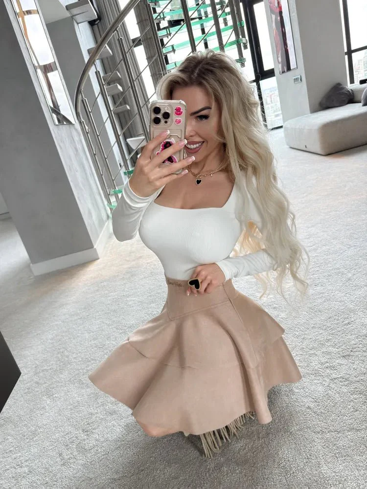 Skirt Miss Kiss Beige - Image 6