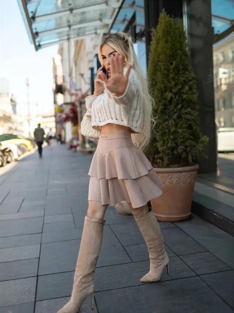Skirt Miss Kiss Beige - Image 7