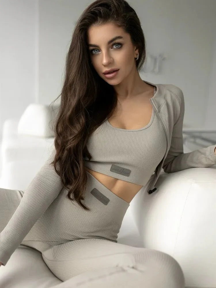 Sports Bra Angel Top Opal Grey - Image 14