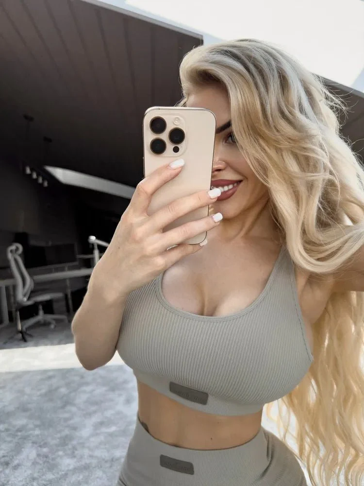 Sports Bra Angel Top Opal Grey - Image 3