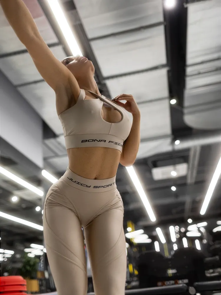 Sports Bra Heart Crush Top Juicy Nude - Image 3