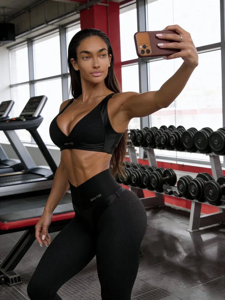 Bra Sport Escort Top Black - Image 5