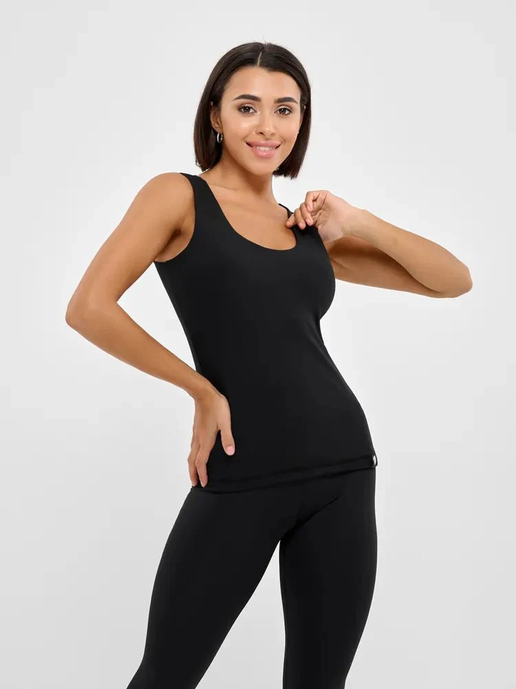 Tank Top Bra Vest Black - Image 10