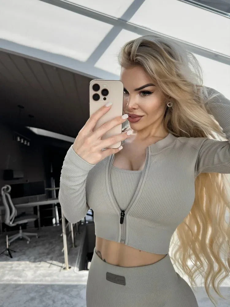 Workout Top Angel Opal Grey - Image 7