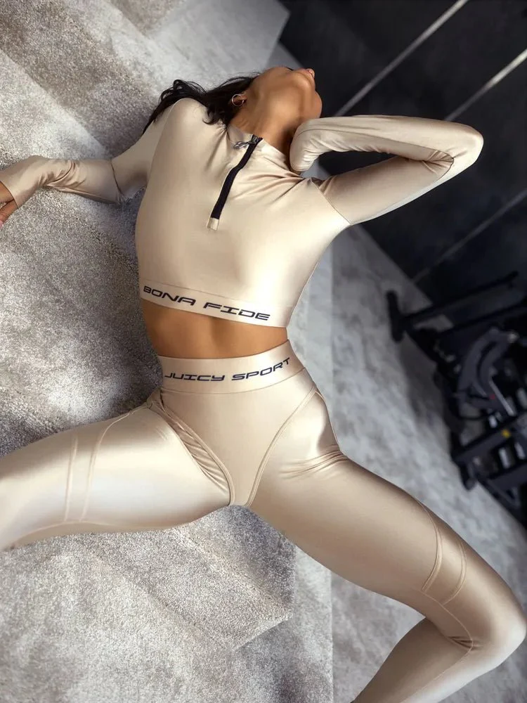 Workout Top Juicy Nude - Image 6